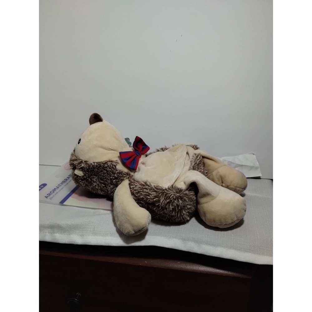 Cozy Hugs Jumbo Aromatherapy Plush Hedgehog Microwavable Freezable Lavender NEW - Picture 9 of 14
